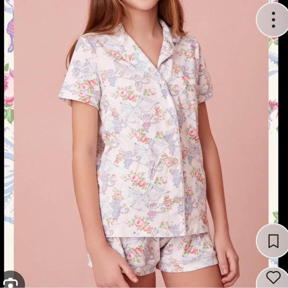 LoveShackFancy x Roller Rabbit Pajamas